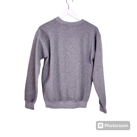 Harry Potter Hogwarts Alumni Sweatshirt , sz Small Gray Varsity - Picture 2 of 4